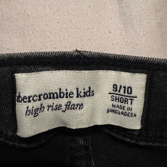 Abercrombie Kids black Flare Jeans - Picture 7 of 9